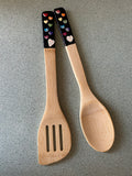 Bamboo rainbow utensil