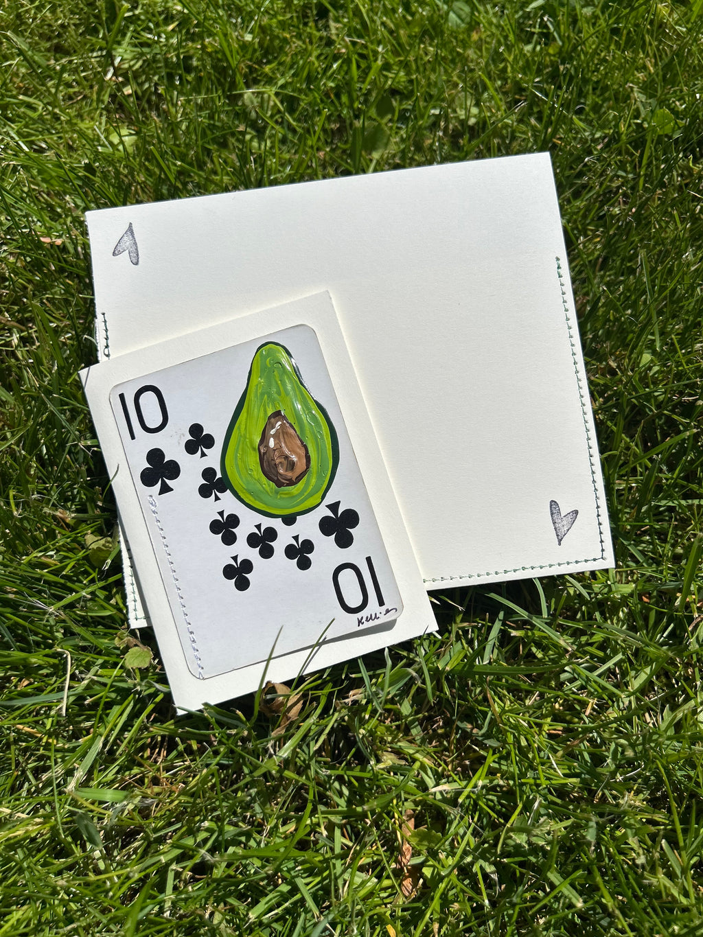 Avo avo avo note card