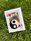 Yin yang note card