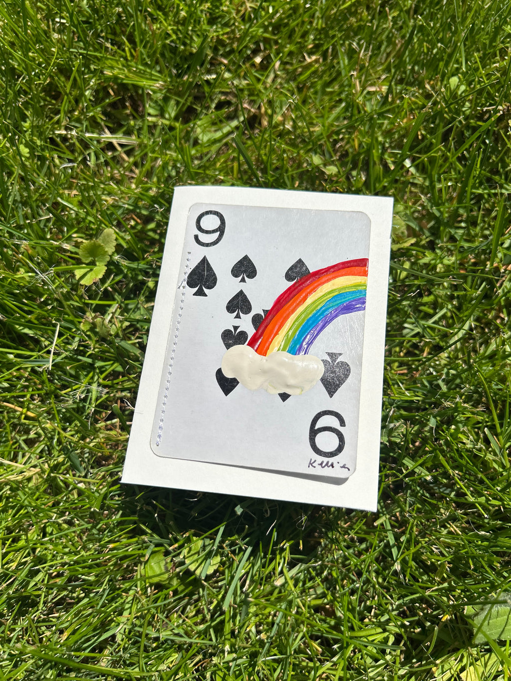 Rainbows note card