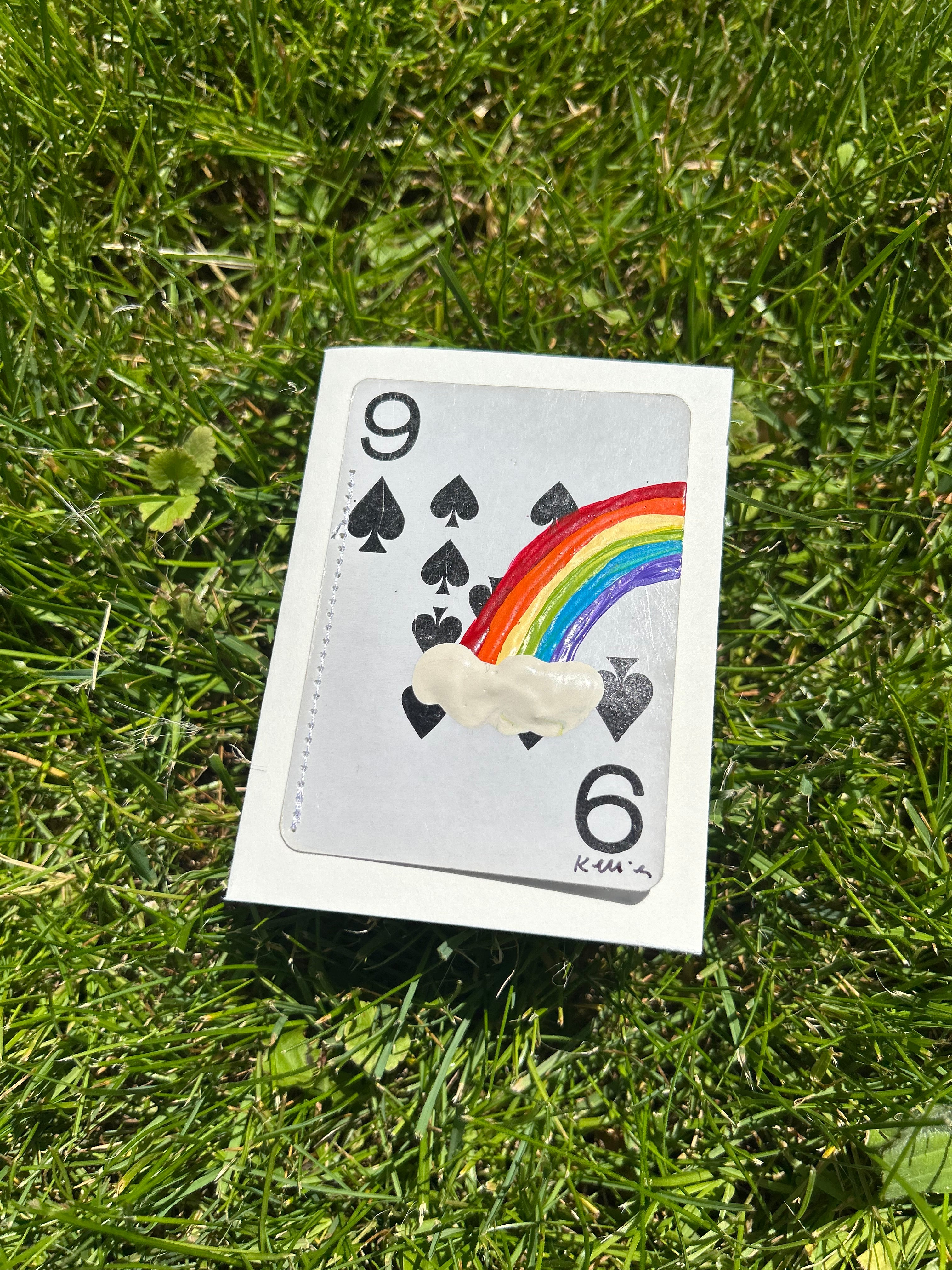 Rainbows note card