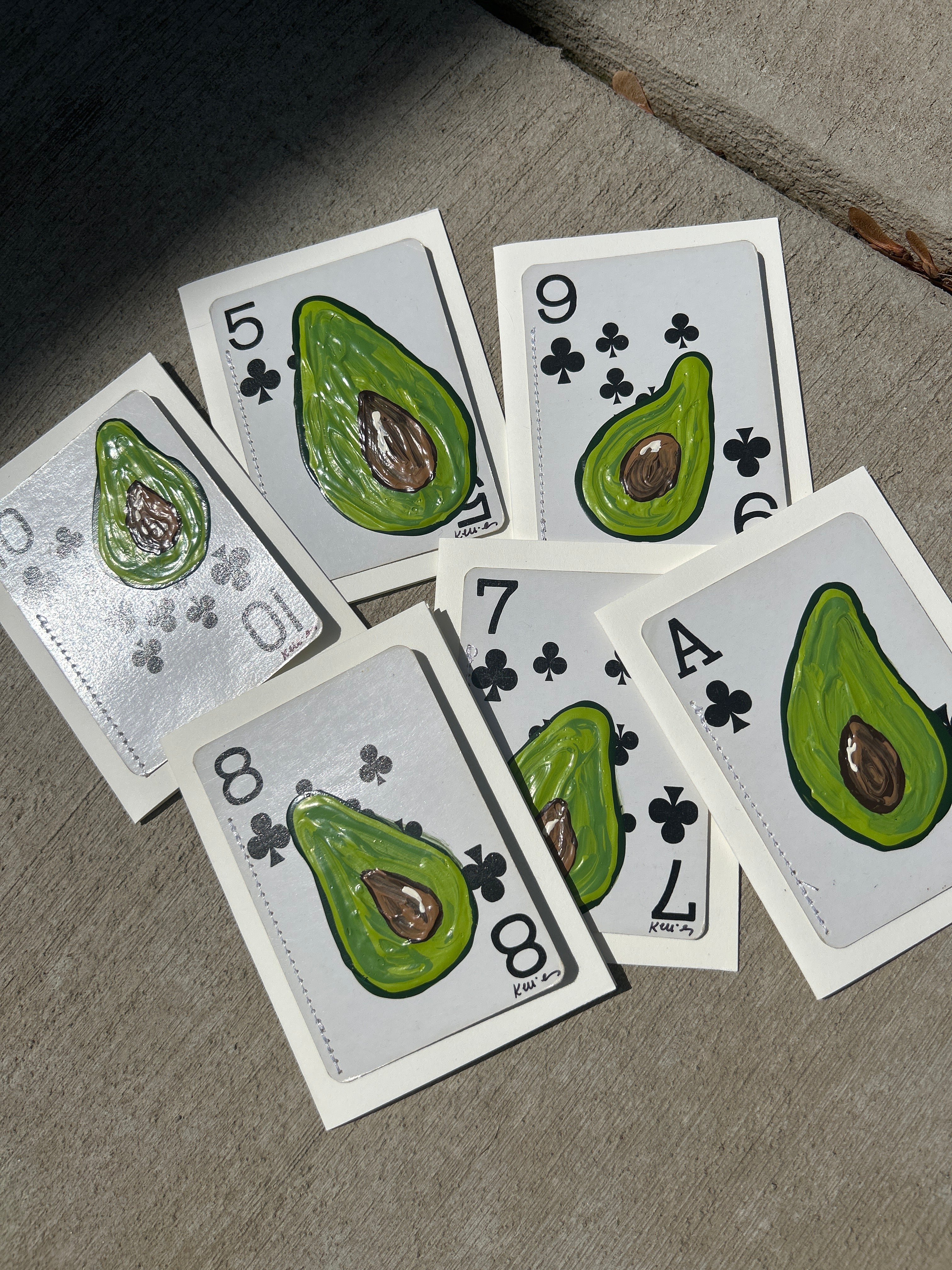 Avo avo avo note card