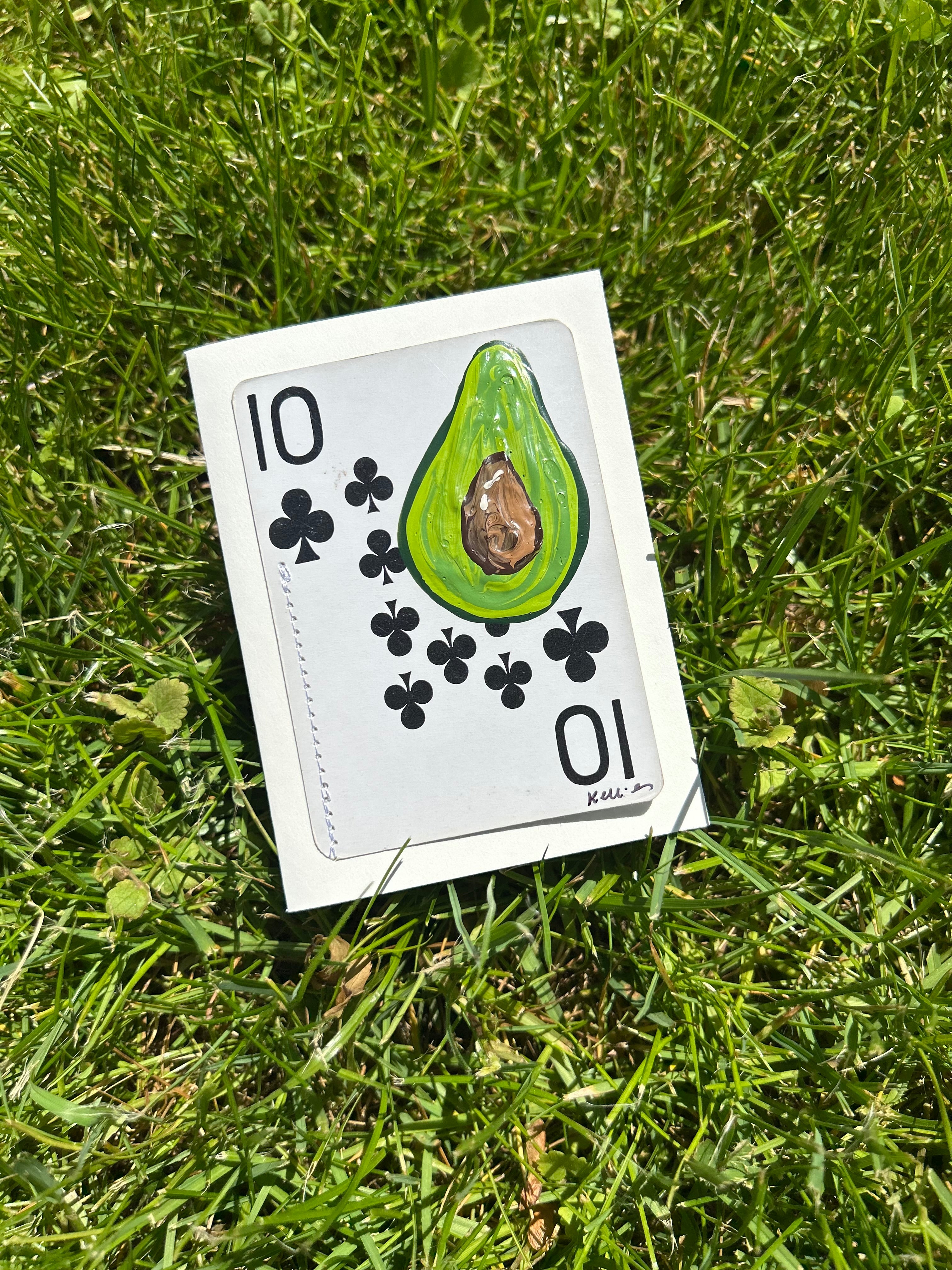 Avo avo avo note card