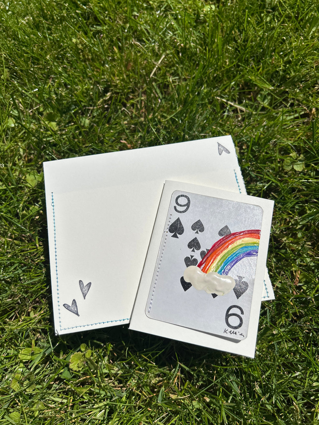 Rainbows note card
