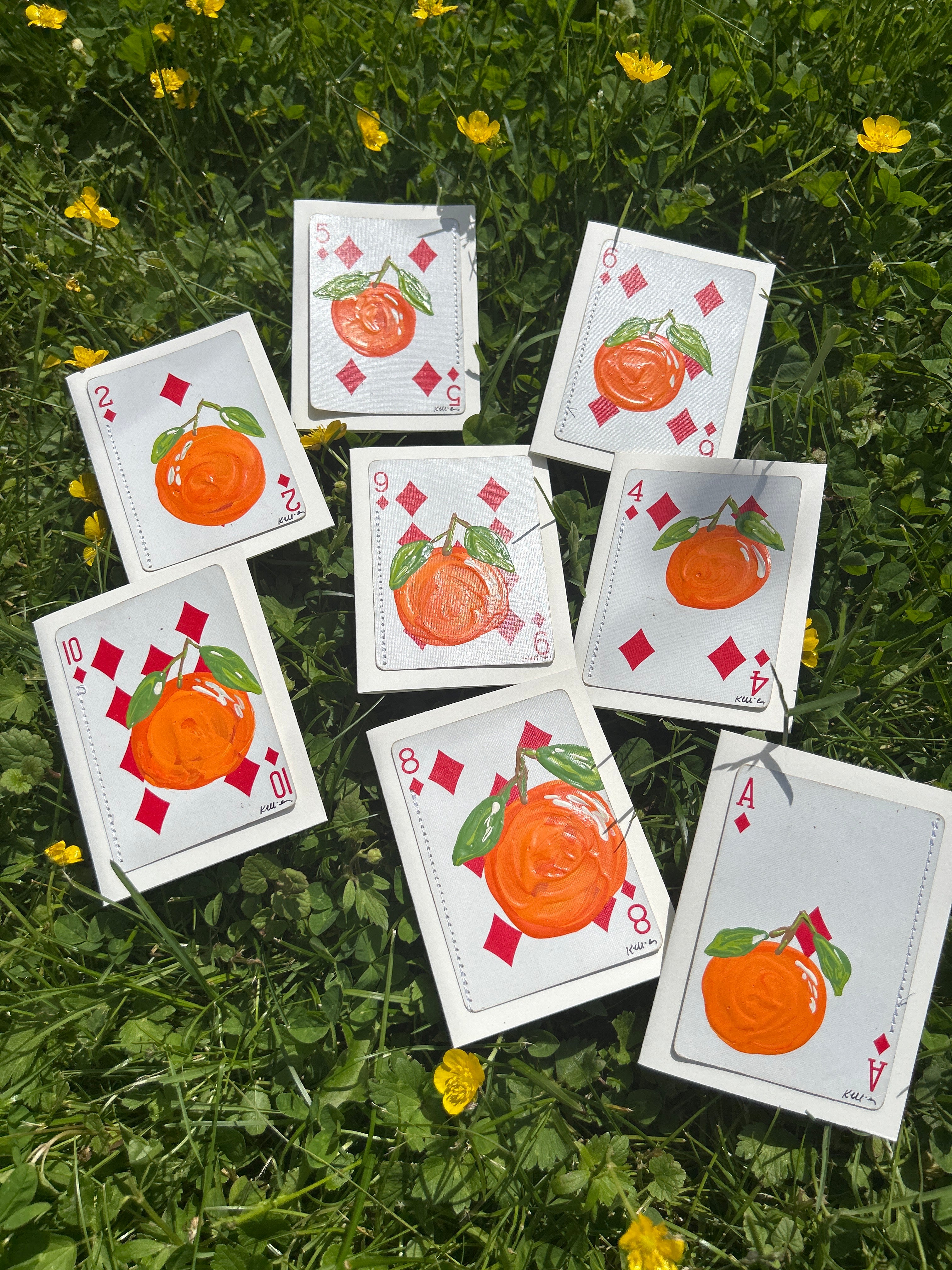 Clementine note card