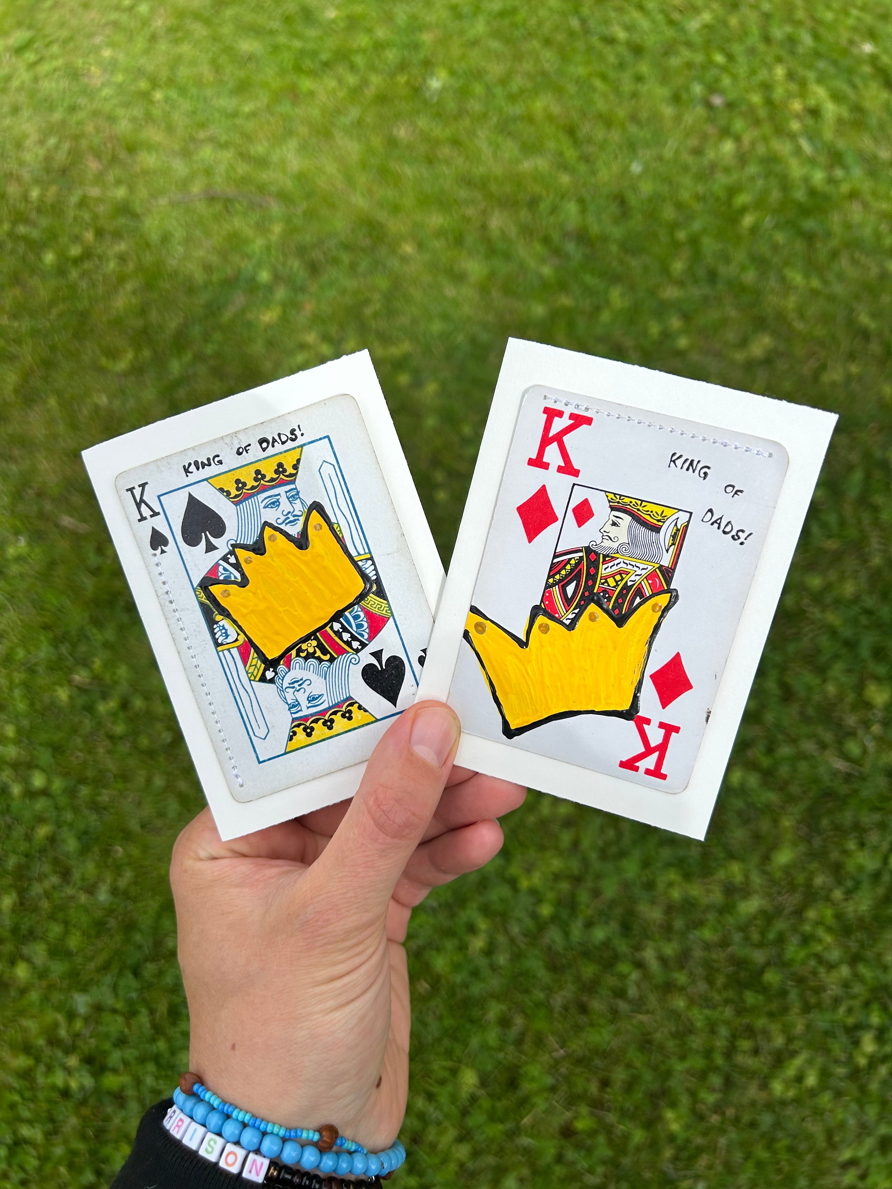 King of Dads note card